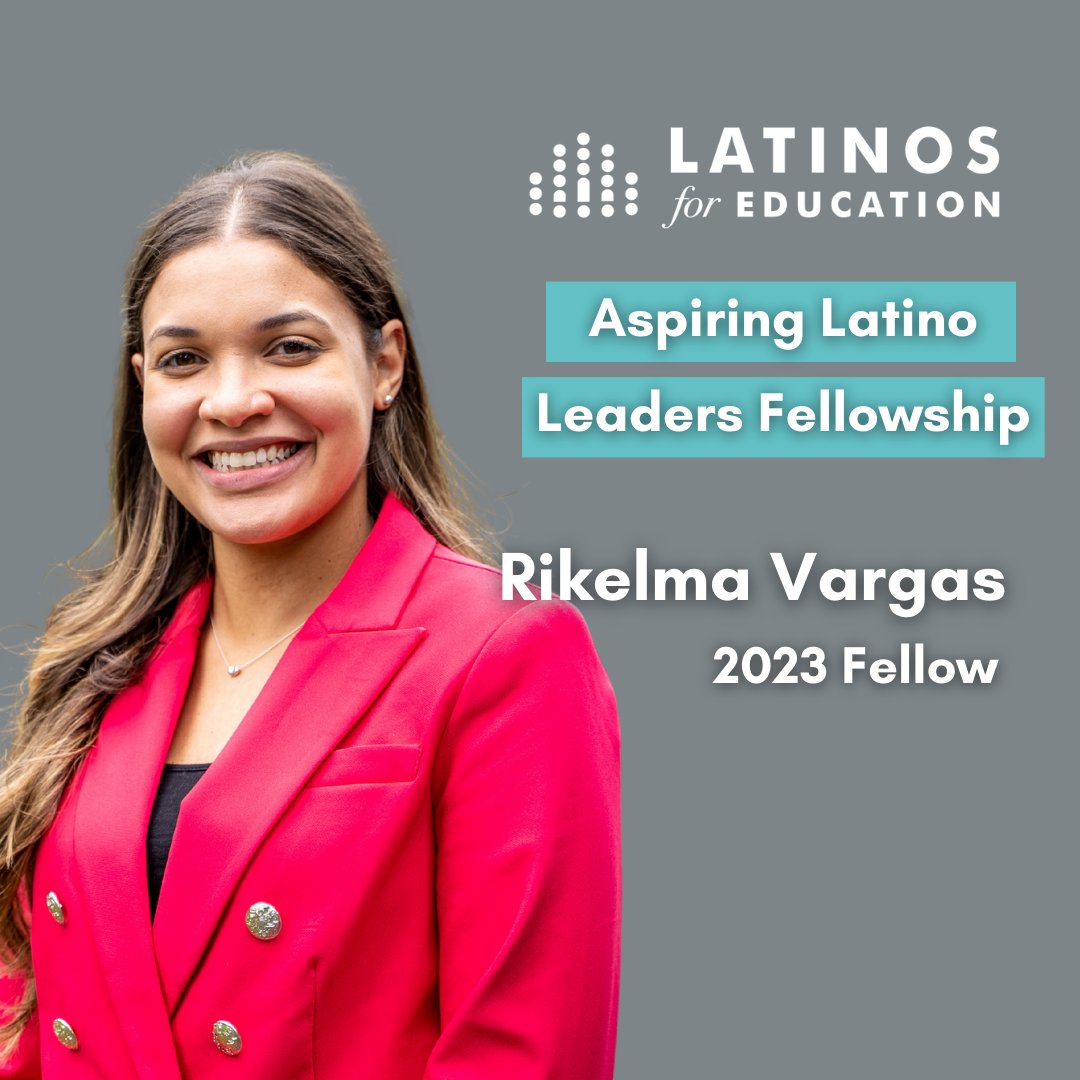 Meet Rikelma Vargas, an education leader empowering students and tackling inequities from NYC to Lawrence. As the Dean at @LPS_Education and a 2023 Aspiring Latino Leaders' Fellow, she's driving change. Learn more & apply/nominate for the Fellowship: hubs.la/Q02rTM0x0