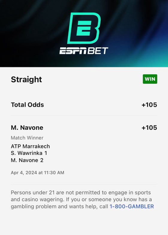 First dog in the board ✅ #ATP #GrandPrixHassanII #GamblingX #GamblingCommunity #SportsBettingX #SportsGambling