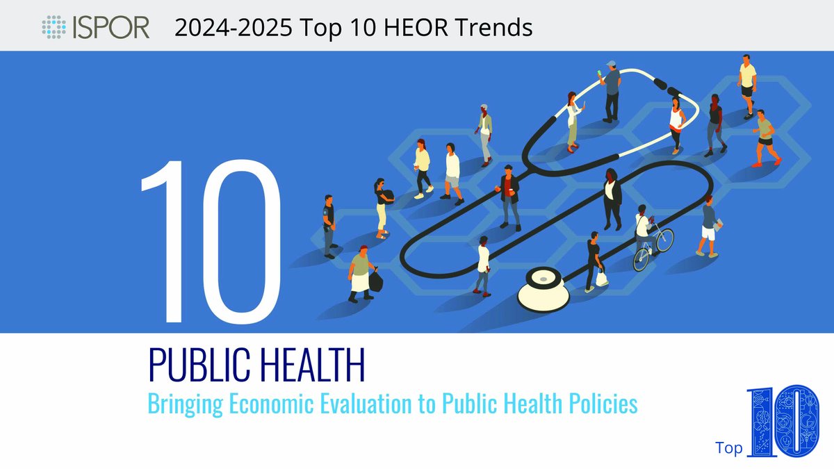 It’s National Public Health Week, and did you know that #PublicHealth is on the Top 10 #HEOR Trends list? Download your copy of the report here >> ow.ly/zEX650R8J0x #NPHW #healthcare #trends
