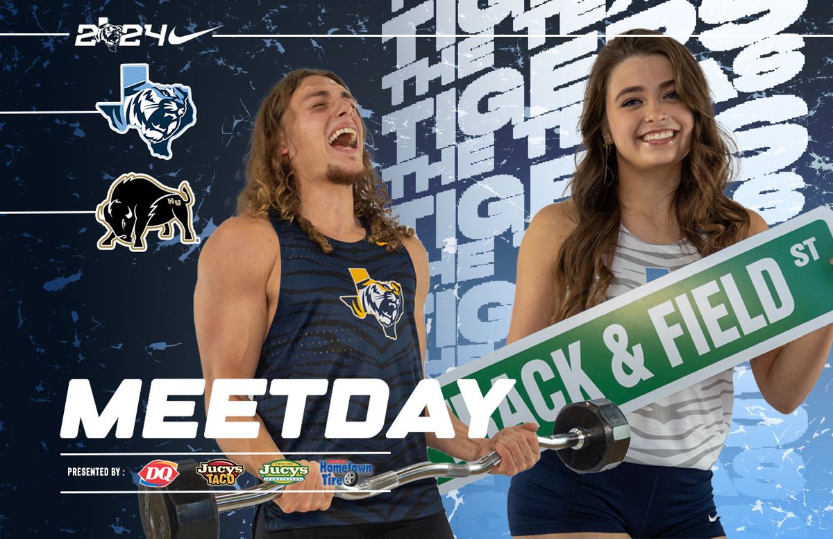 #ETBUMeetDay | @ETBU_XC_TF 🆚Hardin University 🔘Chick-fil-A Bison Open ⌚️| All Day 📍 | Searcy, AR 🏟 | Ted Lloyd Track 📊| macdonaldtiming.com/index.html #TexasTigers