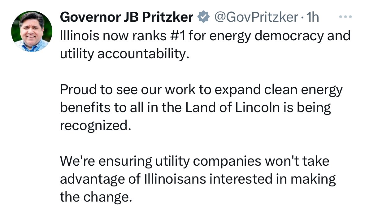 Pritzker’s bans on coal and natural gas have caused energy bills to skyrocket. The people hurt most by rising energy prices under Pritzker are senior citizens and working families. Pritzker causes your bills to go up in the name of the “climate” while he flies on a private jet!