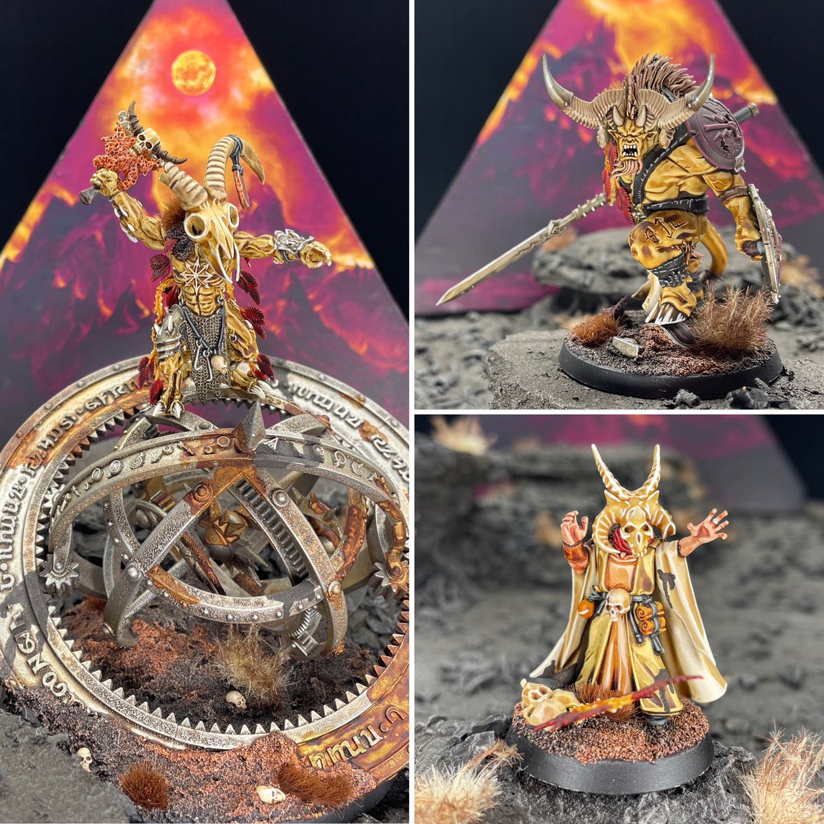 Pouring one out for the army that I took up to push myself to be a better player and painter. Thank you my foul beasts of the forest, I’ll play you till the end.
#WarhammerCommunity #beastsofchaos
