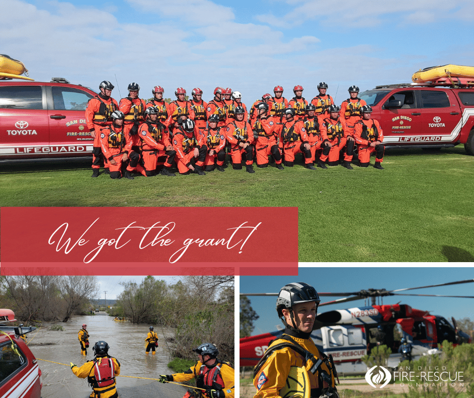 With a new San Diego River Conservancy grant, we're getting more #PPE for #SDFD Lifeguards tackling inland waters. New PPE will minimize risks and ensure safe duty performance. Surprisingly, over half of their PFDs have exceeded their life expectancy! #lifeguards #sandiego