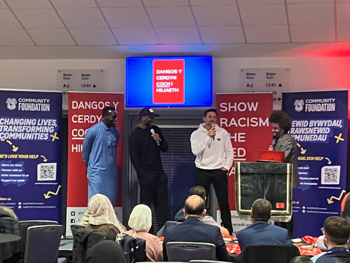 It was a pleasure to accompany @CardiffCityFC manager Erol Bulut to tonight’s #IftarCardiff in partnership with @CCFC_Foundation & @theredcardwales ☪️ #CityAsOne