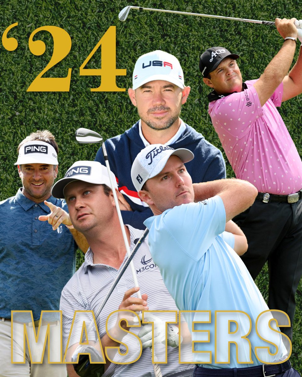 Congrats to all the athletes representing the state of Georgia in this year's Masters Tournament. ⛳