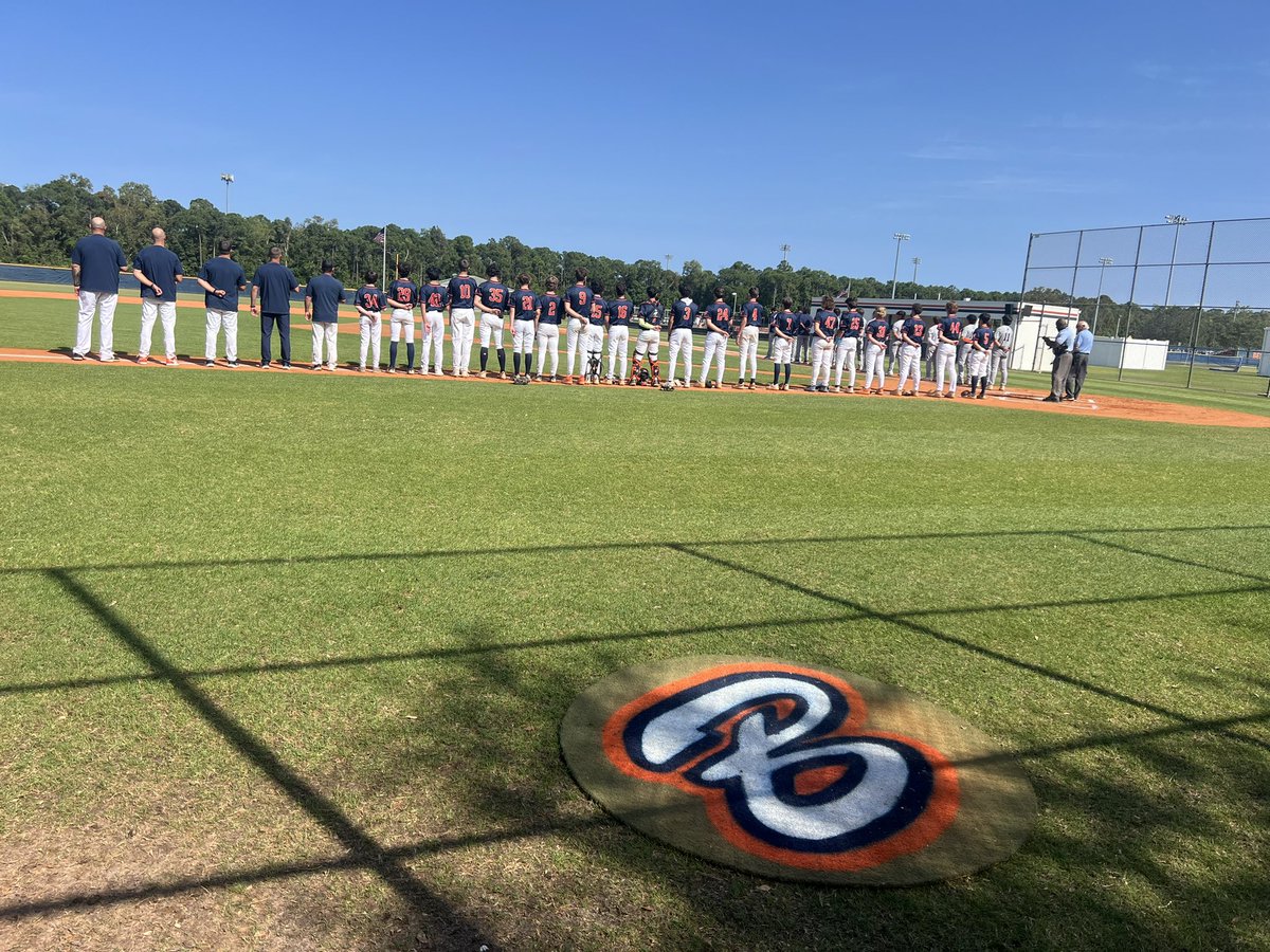 Bucs Baseball takes the field vs Palmer Trinity in the Palm League Playoffs.