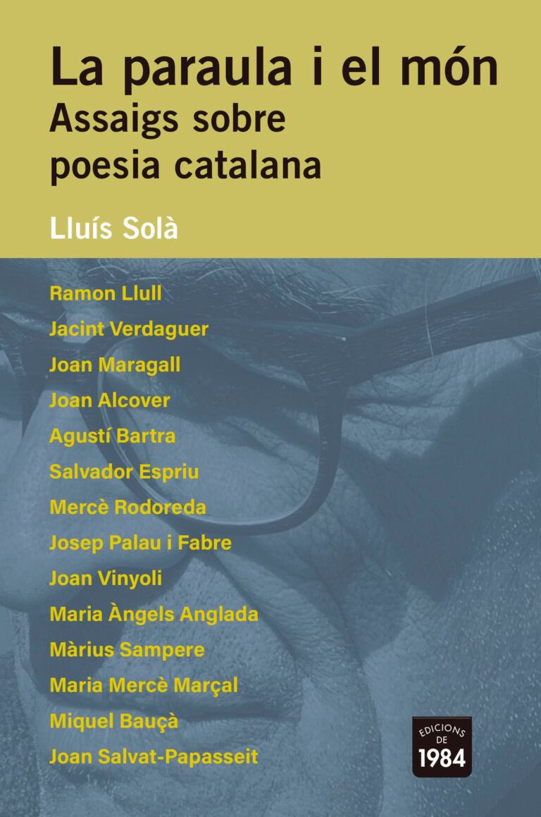 I per acabar un dia intens poder escoltar Lluís Solà a la @fundaciommp és una passada: “La poesia té el deure de guardar la paraula com l’or”. Pep Paré hi ha presentat “La paraula i el món” @Edicions1984