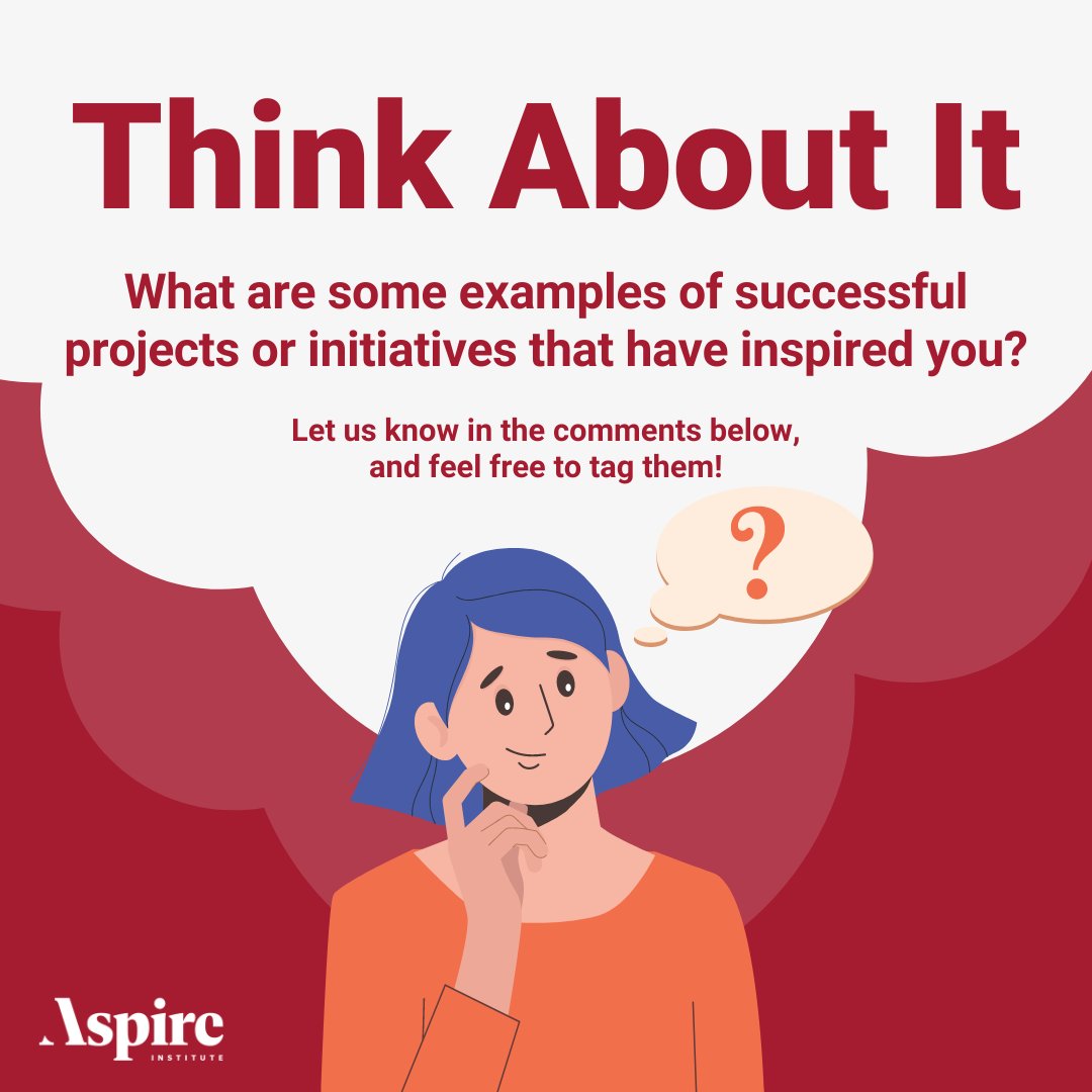 Inspiration is the spark within us that drives us to pursue our ideas. For those looking to make a social impact, what are some initiatives that have inspired you to pursue related goals or your own project? 

Let us know in the comments below! #socialimpact #firstgen