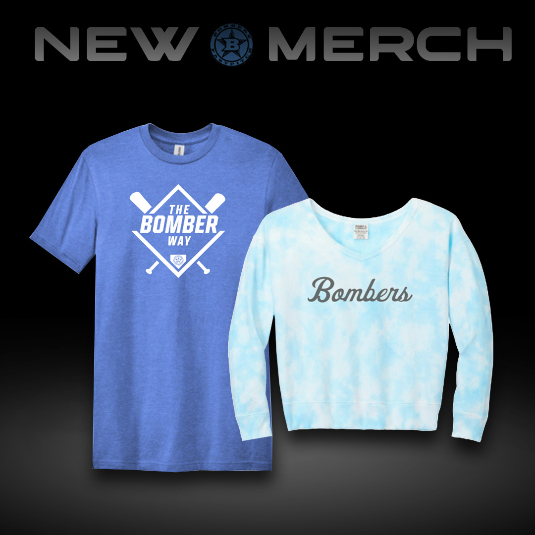 New merch is now available! 🔗bomberswebstore.com