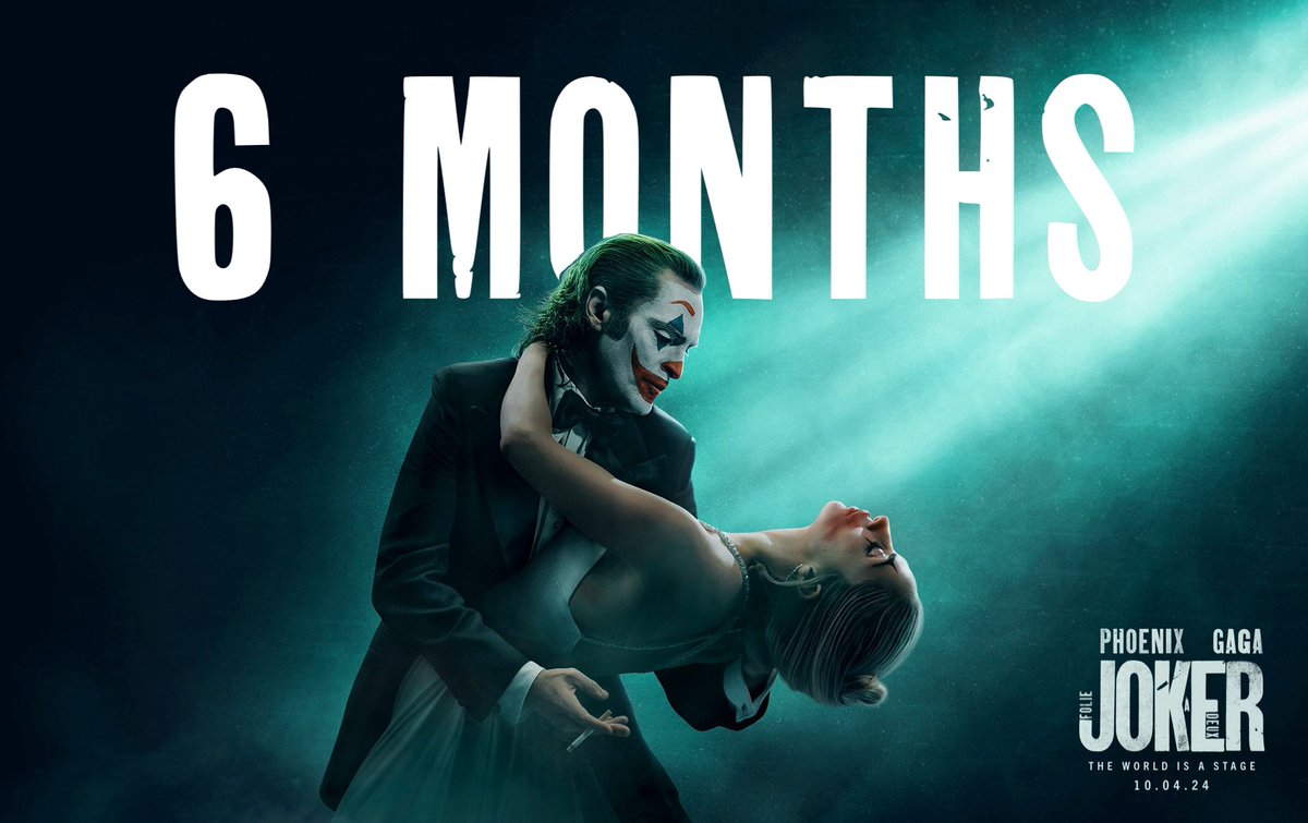 A love that will set the world on fire. Six months remain until Joker: Folie à Deux is released into theaters.