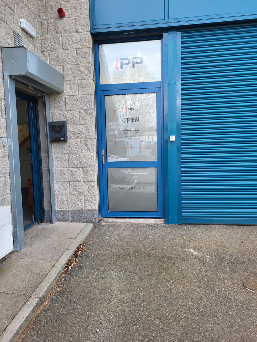 IPPIreland's tweet photo. What a week of #ProgressiveSolutions for Team IPP!

It's been a hectic few mths as we've been moving to Unit 1, expanding our team; our stock holding capacity &amp; assembly area so so now we're officially at home in our new larger premises - we needed to make our presence felt! https://t.co/vF9nLOe33j