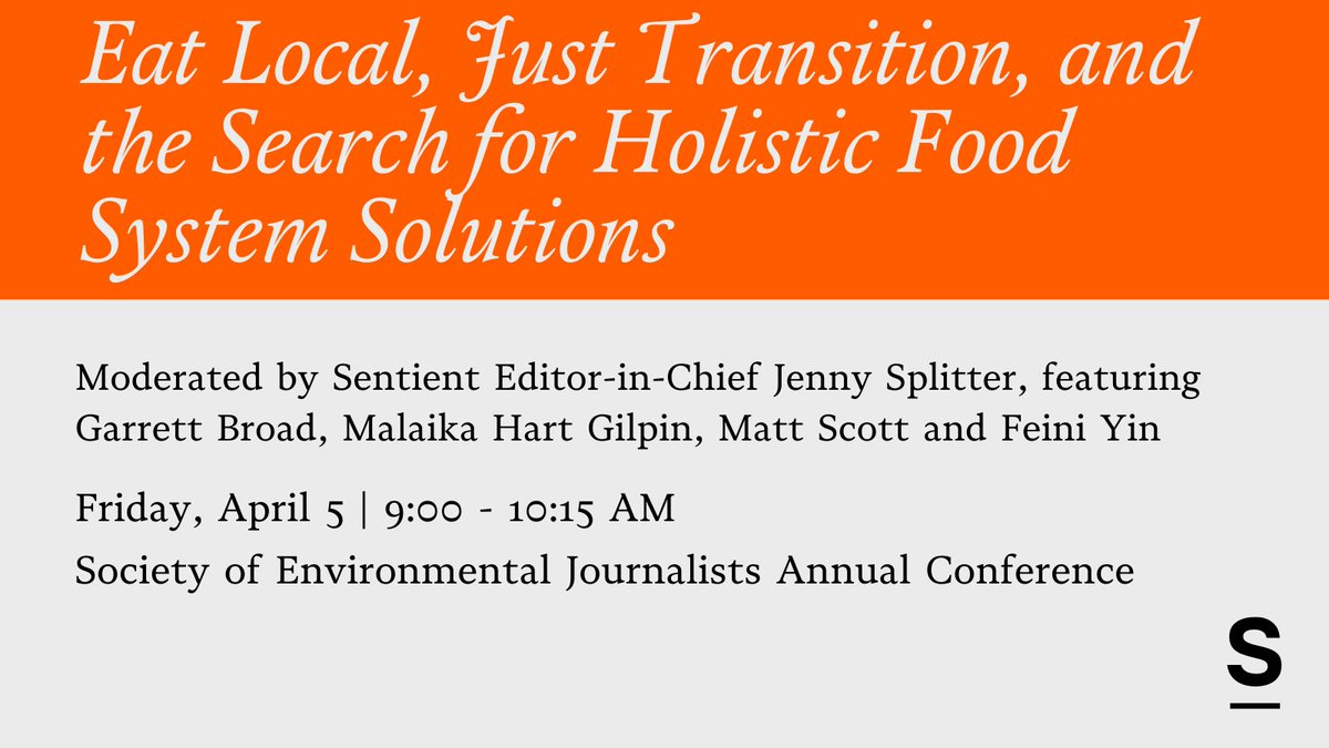 Improving food systems is a gargantuan, complex task and there is no silver bullet that fixes every problem. In this #SEJ2024 panel moderated by Sentient Editor-in-Chief @jennysplitter, experts discuss stories of hopeful solutions, problems to be mindful of when you cover…