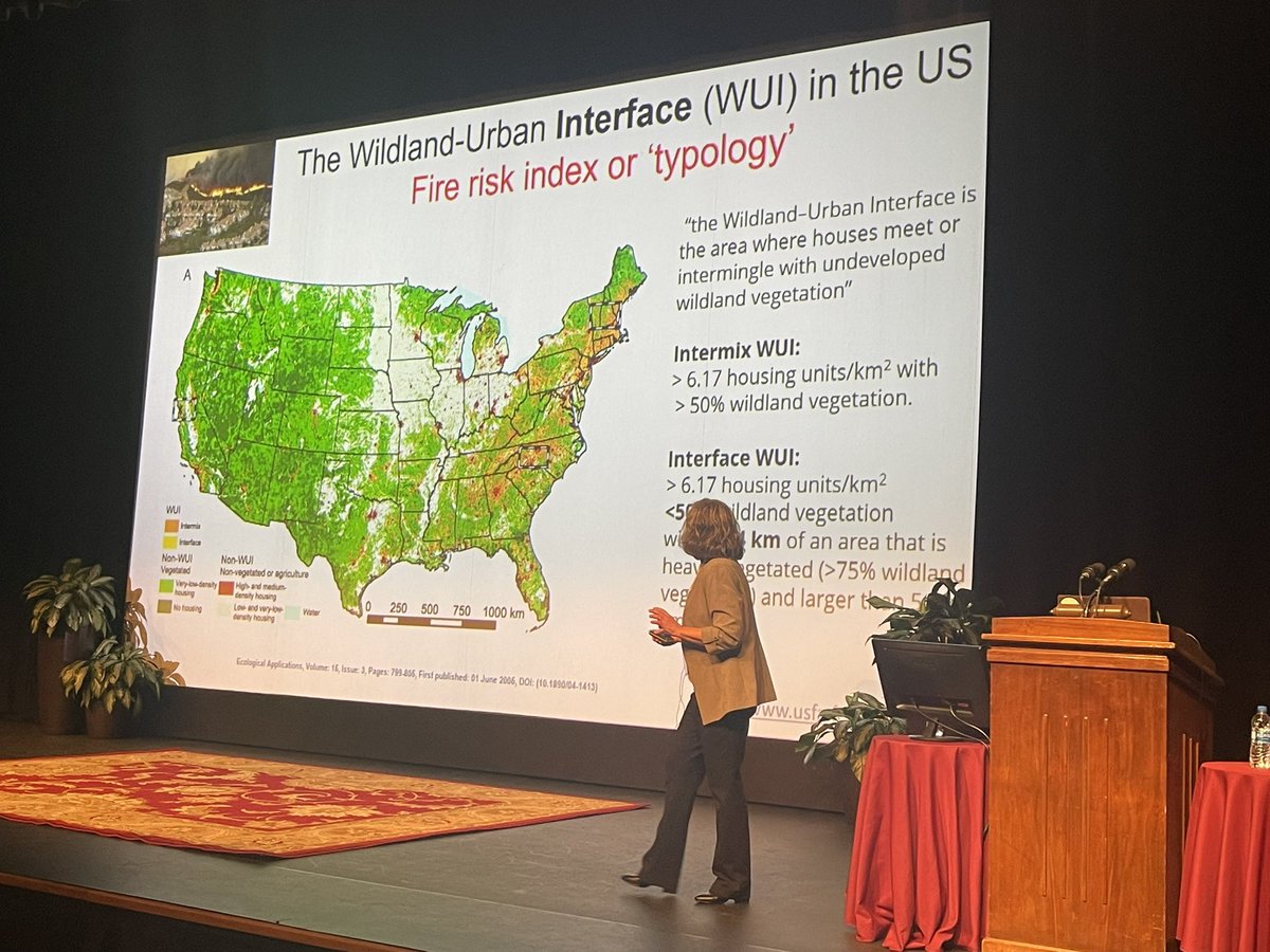 EIStamu's tweet photo. Dr. Maria Diuk-Wasser giving her talk on Lyme Disease as a coupled Natural-Human System. @diukwasserlab https://t.co/Fpjydw02UC