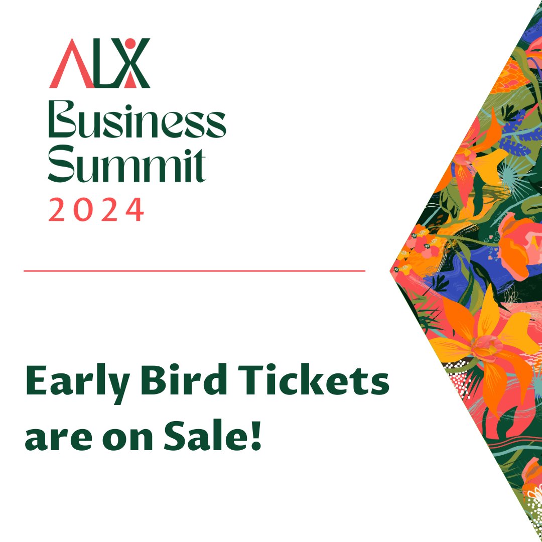 The ALX Business Summit is happening on May 21, 2024 at WBUR CitySpace. A limited number of $50 Early bird tickets are now on sale through April 20, 2024 (or until early bird tickets sell out, whichever comes first). For tickets: mailchi.mp/amplifylatinx/…