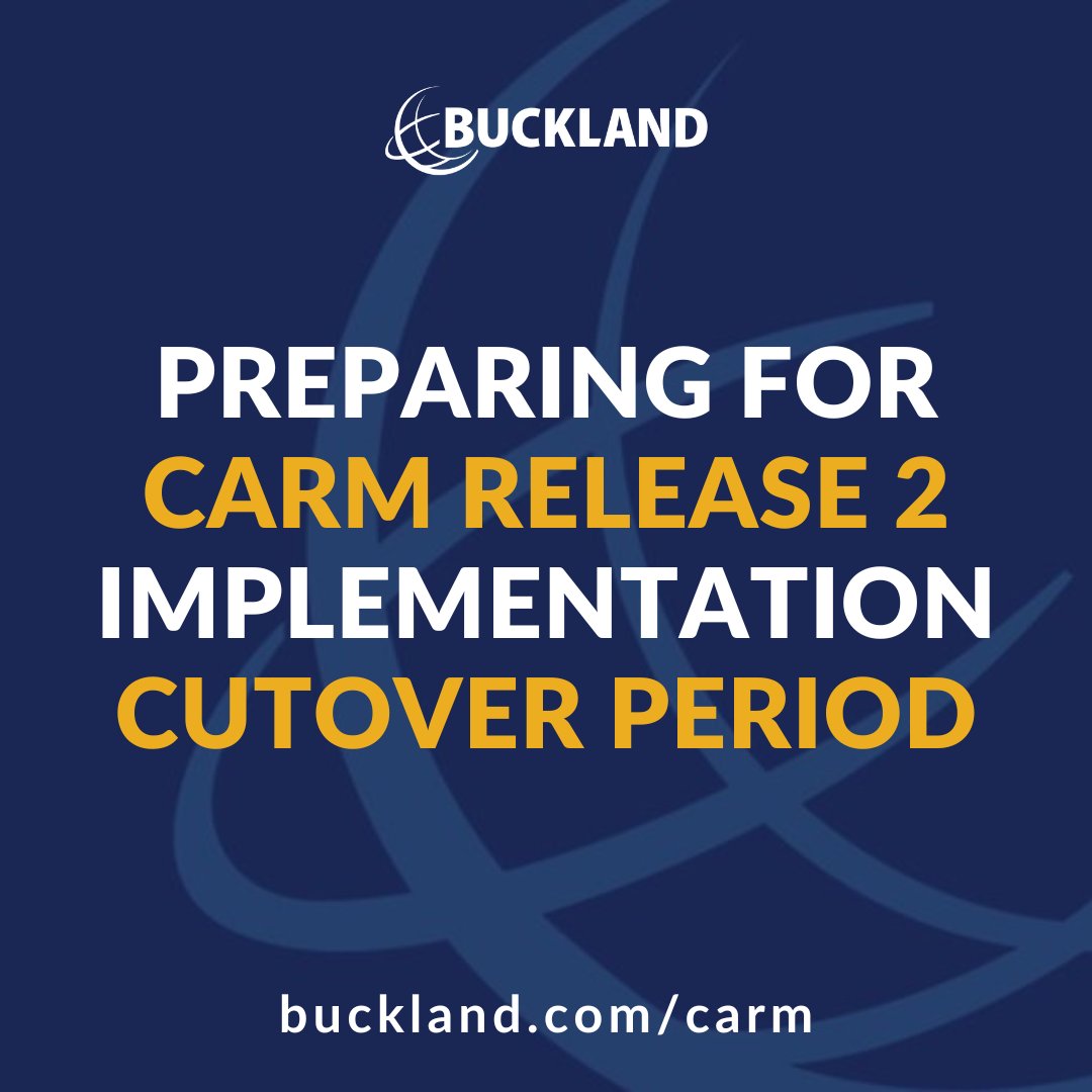 CARM important information: the cutover period required for the CBSA to migrate existing systems and functionality to CARM systems and functionality for the CARM R2 implementation will extend from Apr. 26 (4:00 pm EDT) to May 13 (3:00 am EDT). More info: cbsa-asfc.gc.ca/publications/c…