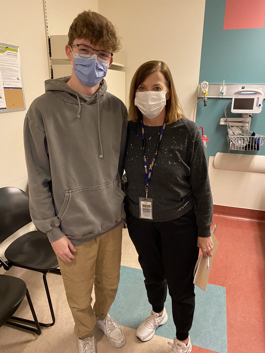 MrsJCorrigan's tweet photo. Today we say goodbye to our CHEO Hemophilia team. We have partnered with them for 18 years and are forever grateful for their care and support. Curtis was only a month old when this team entered our lives. There will never be enough words to describe this incredible team❤️. @CHEO https://t.co/D1bndSDnDS