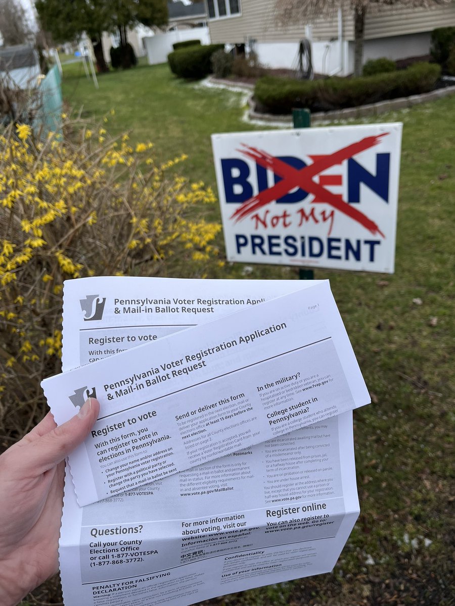 Spent the afternoon knocking on doors in Matamoras, PA. Let me tell you — this is Trump country. If you live in Pike County, we would love to welcome you to our team. We are working across Pennsylvania’s 67 counties.