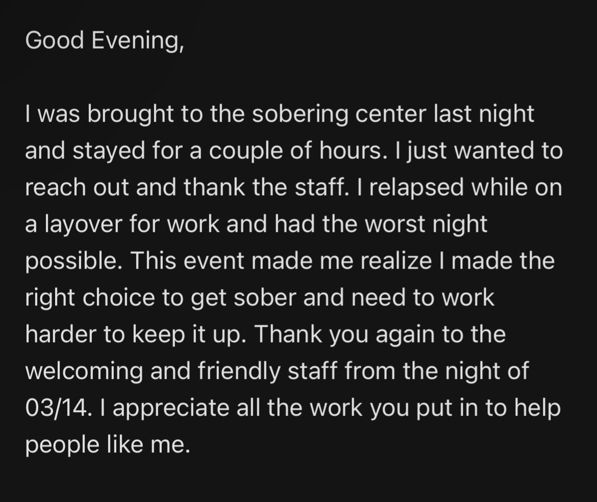 Sobering Center Austin tweet media