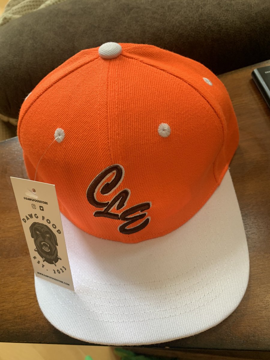 Did we say FREE giveaway?
Just repost and following at <a href="/ElfzNetwork/">The Fanatical Elfz Network: A Browns Podcast</a> and you are entered! We will show off this awesome cap by Dawg Food Store <a href="/JerelFlint/">JF</a> on our Fanatical Elfz Show at 8pm so tune! Announced winner on the Audio exclusive Johnny Cleveland Podcast Friday morning