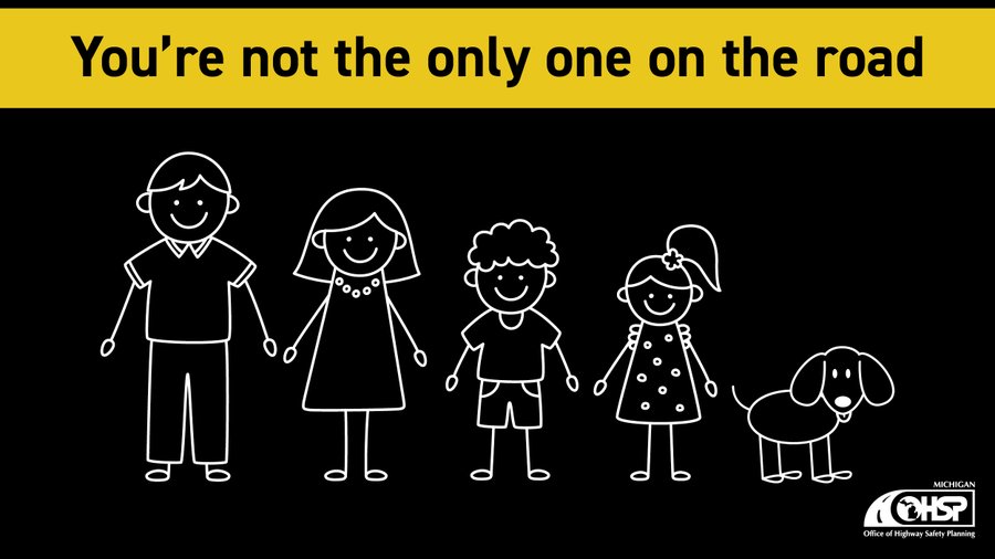 Driving impaired by alcohol or drugs puts everyone on the road at risk. Who will you meet on your way home? Don’t take the chance. If you’re impaired, get a ride home from a friend or rideshare service. Michigan.gov/DriveSober