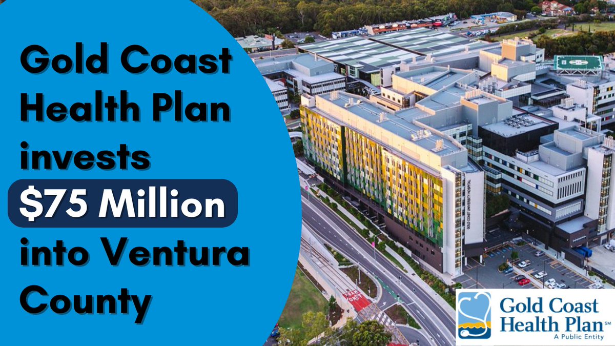 Gold Coast Health Plan is giving back to the community of Ventura County with their $75M investment as they work to improve quality and access to care. Read more: bit.ly/4a9bcCr