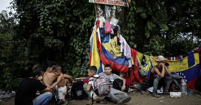 “Abandonados na selva”: Autoridades da Colômbia🇨🇴 e do Panamá🇵🇦 não garantem proteção, assistência ou justiça efetivas para centenas de milhares de pessoas que cruzam o #Darién. Novo relatório da @HRW. [1/14]🧶👇 hrw.org/pt/news/2024/0…