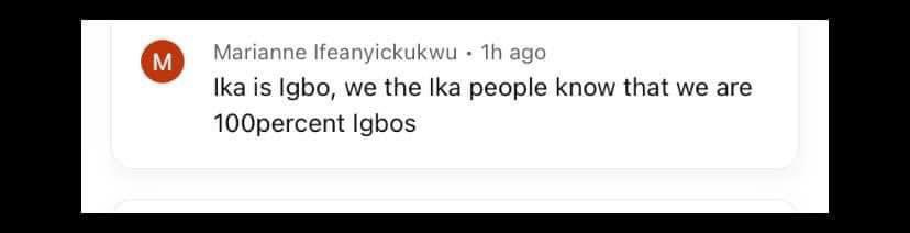 These are evidence that our campaign to @unifyigbosnow shall succeed. Majority of the people are with us. through cultural and social education and enlightenment, We shall open the eyes of the minority who have been miseducated by false narratives. IKA is %100 IGBO. Join us,…