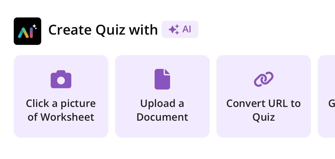 KHair_BusEd's tweet image. Shout out to @MrCBusEd for introducing us all to @quizizz during our last #StrathBusEd class on campus, absolutely blown away by the AI function, I was able to create a 15 qu MC quiz from a presentation I had produced for students, some minor tweaks needed but total #gamechanger