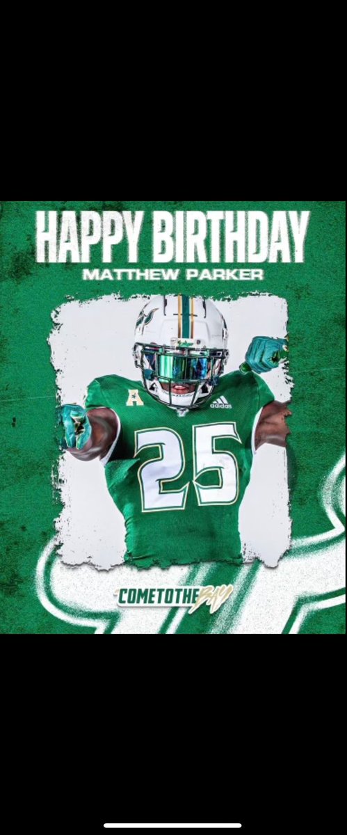 Thank you @CoachHoodie and @USFFootball for the birthday wishes