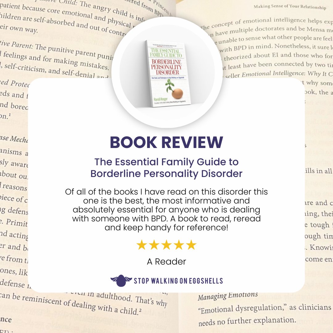 Overwhelmed by this glowing review of my book! It's incredibly rewarding to see how my words resonate with readers. Thank you for taking the time to share your thoughts and for joining me on this literary journey.

#BookReview #TheEssentialGuideToBorderlinePersonalityDisorder