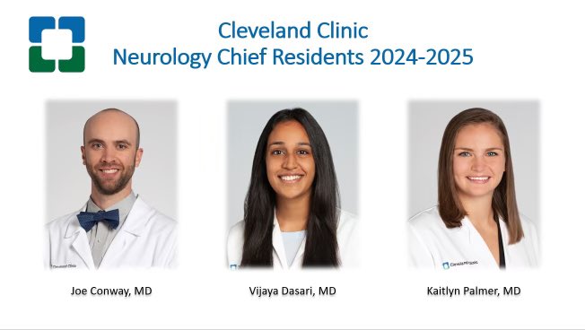 It’s that time of year! As sad as I am to transition away from our current @CLENeurons chief residents who have done so many amazing things, it’s time to welcome our incoming chiefs as the new resident leaders of our program! Can’t wait for what the year will bring. 🎉
