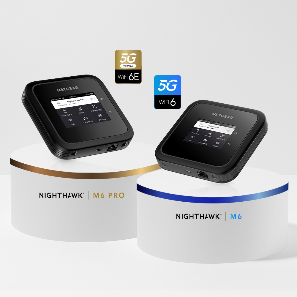 Whether you're working on the go or in your favorite Airbnb rental, the Nighthawk M6 and M6 Pro make staying connected while traveling to most on-the-grid destinations a breeze. Learn more: netgear.com/home/mobile-wi… #5G #WiFi6 #WiFi6E #Hotspot #RemoteWork #MobileWiFi #LTE #WiFi