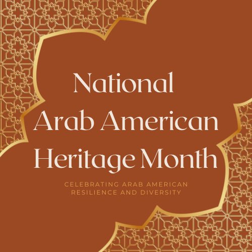 Happy National Arab American Month from your friends in OGE, GradDiv!  This month we are recognizing the achievements of Arab Americans and uplifting the community's rich heritage and numerous contributions to society.  #ArabAmericanHeritageMonth2024