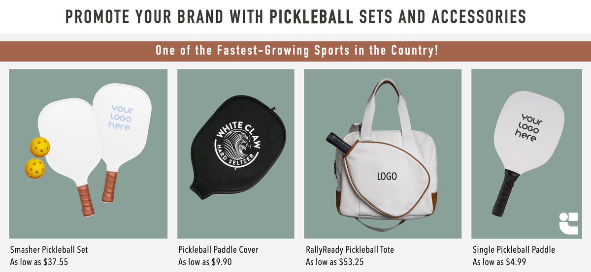 With branded pickleball sets and accessories, you can enjoy the game anywhere, any time—and have great visibility for your branding in healthy settings! 🙌

#pickleball #yourlogohere #promotionalproducts