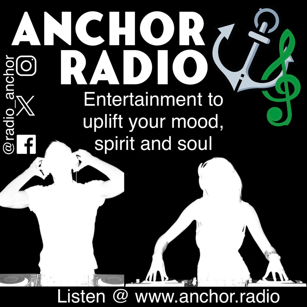 At the top of the hour it will be to take a trip back through the Decades of Love so join The Flying Scotsman, standing in for Tash on Anchor Radio. Tune in at anchor.radio or ask your digital assistant to enable Anchor Radio Skill.