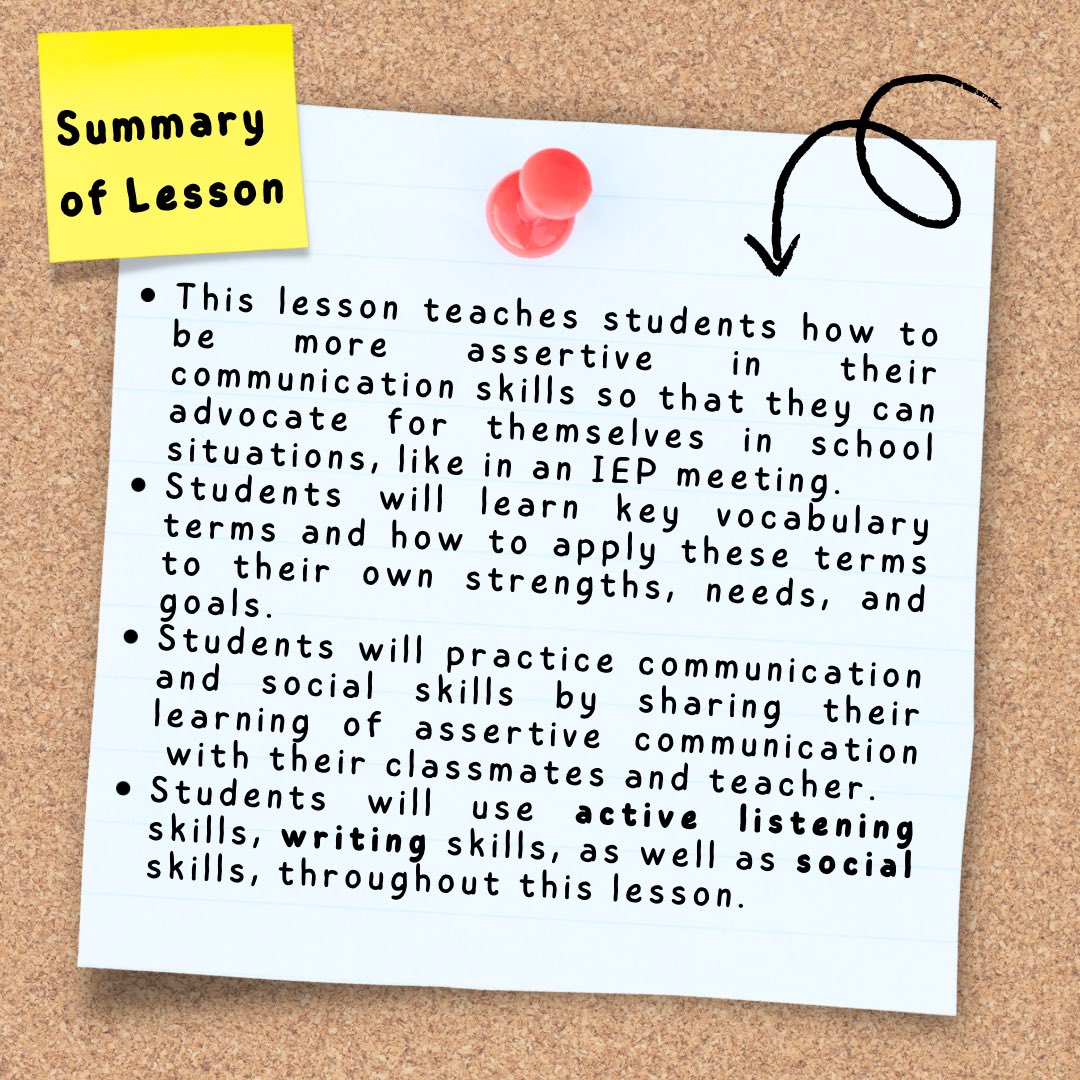 AntiAbleistTP's tweet image. New lesson plan just dropped–check it out! “I can be assertive!” was developed by Samantha Wallin in order to support students with reclaiming their agency.   #AntiAbleistTeaching #FreeTeacherResources #DisabilityJusticeEducation