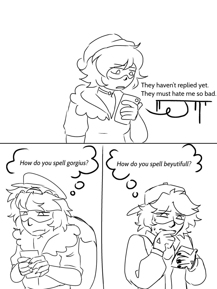 TRISCUIT_Z's tweet image. #UziTheVampireSlayer #murderdrones 
When you think your boyfriends hate you but they’re just stupid