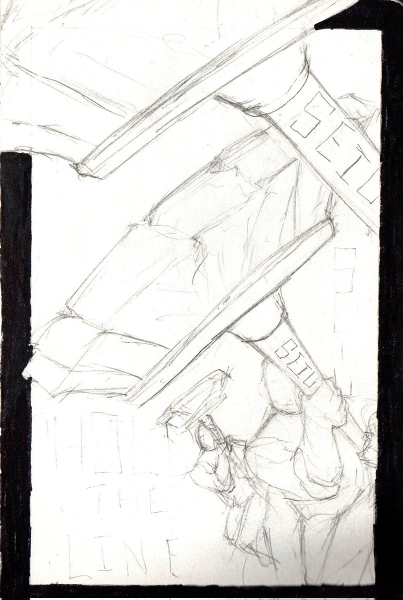 SocEngineCore's tweet image. SEIU concept sketches