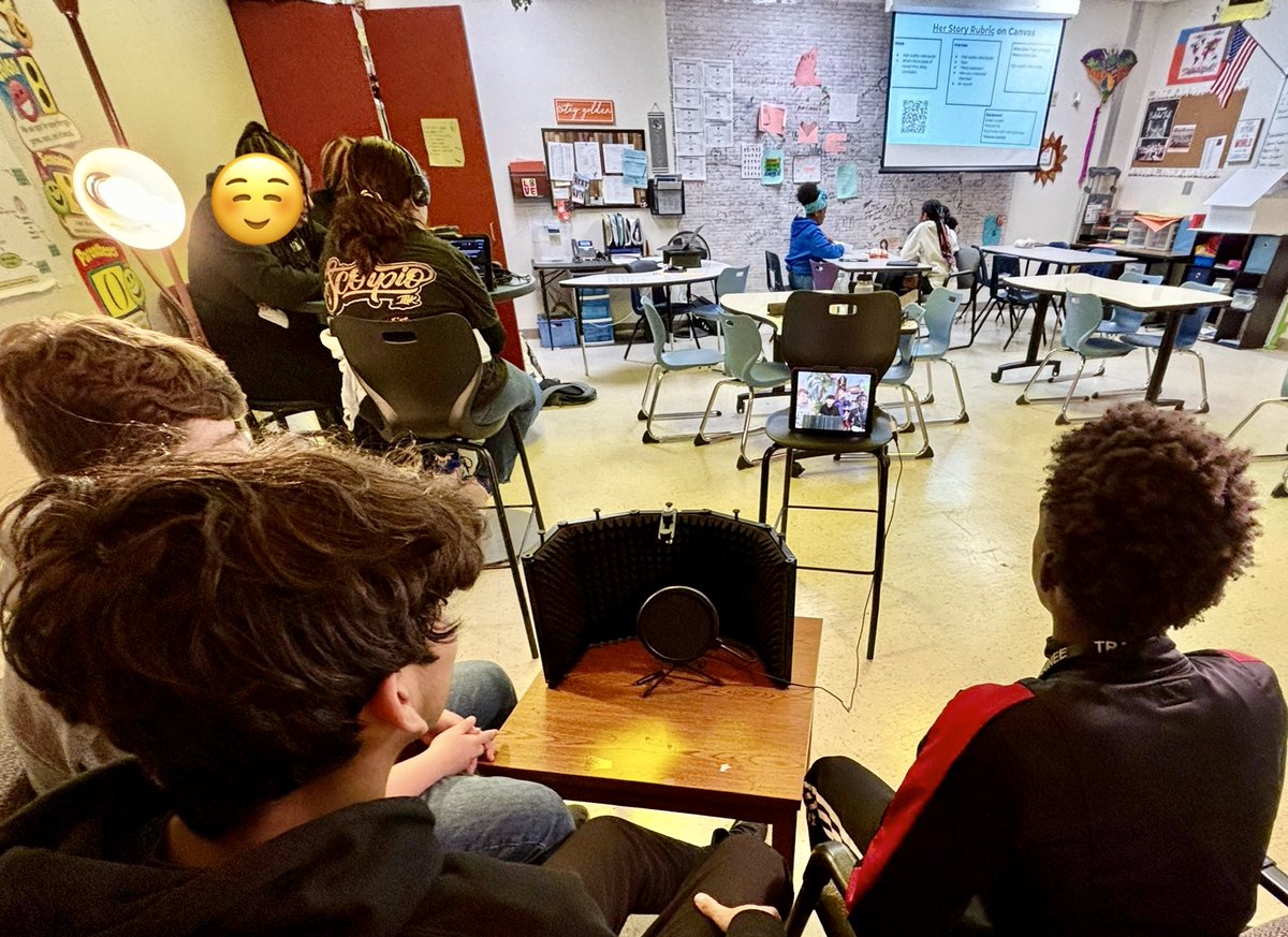 🎬ELA students <a href="/DurhamMS/">Durham Middle School</a> dive deep into #Herstory with iMovie &amp; Garageband!🎙️From powerful podcasts to captivating movies, they're showcasing their knowledge of women in history with solid claims, evidence, &amp; explanations. Empowering education in action! #lisdlandt #digitallisd