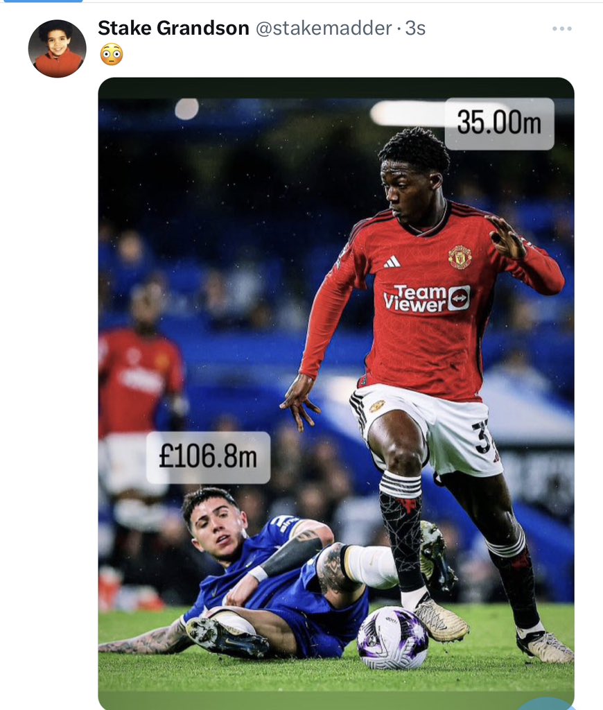 stakemadder's tweet photo. @yabaleftonline Chelsea fans right now 😂 https://t.co/1ZvLPvciMX