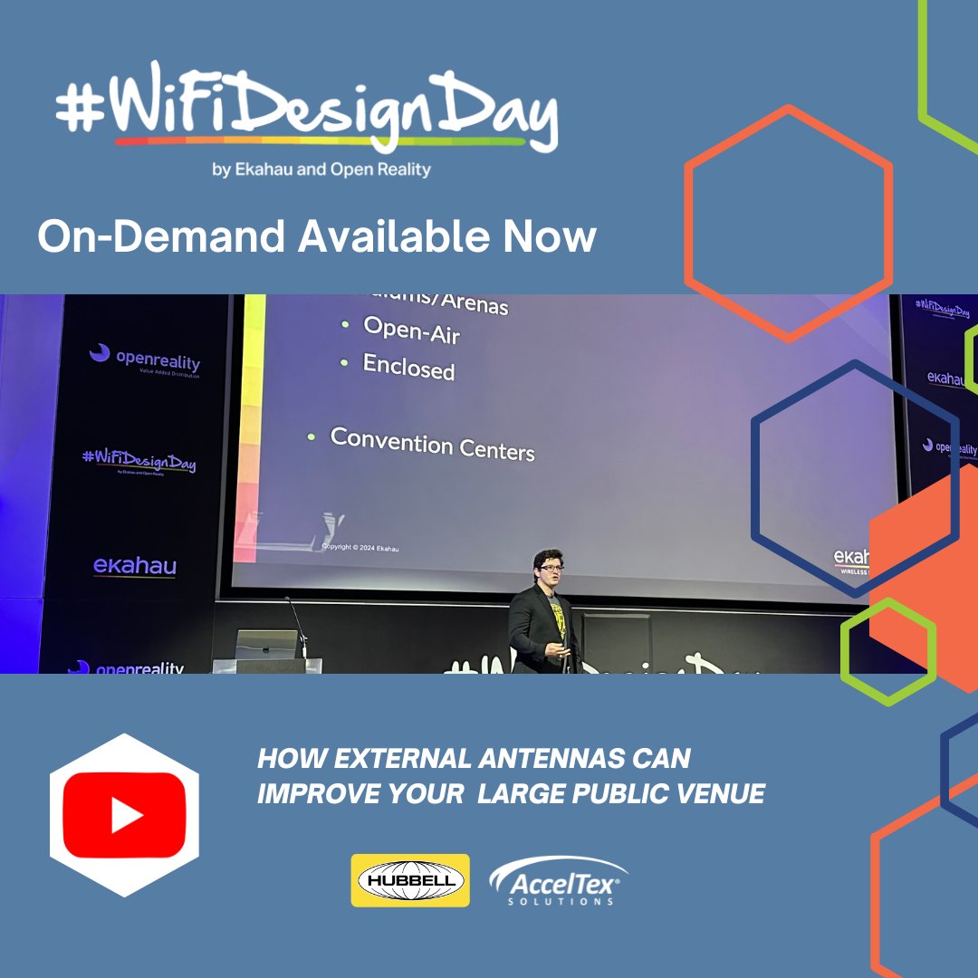 Did you know that Connor's (aka <a href="/WiFiAggie/">Connor Burke</a>) presentation at the 2024 #WiFiDesignDay event is available to view? 

bit.ly/3J3E2YS

#acceltex #wifi #wifisolutions #wifidesign #wifideployments #wireless #WLAN #wirelessnetworks #wirelessdesign
