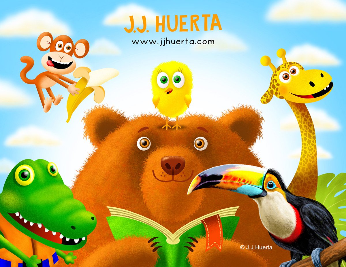 Hello! 🤩 It’s #KidLitArtPostcard day today! 🥳 I’m J.J. Huerta, Artist, Illustrator &amp; Educator. I love creating colorful children's book characters, illustrating stories &amp; teaching visual arts to young artists <a href="/PineyElem/">Piney Point-old site, not updated</a> <a href="/chandelart/">Dr. Chandel Hancock</a> 

Portfolio 🎨
jjhuerta.com