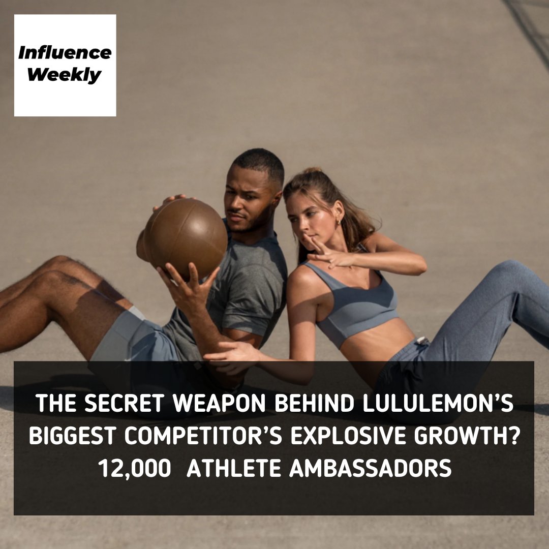 The Secret Weapon Behind Lululemon’s Biggest Competitor’s Explosive Growth? 12,000 Athlete Ambassadors: 👉🏼 Read the full story: l8r.it/9SM8 #InfluencerMarketing #Influencer #Lululemon @lululemon