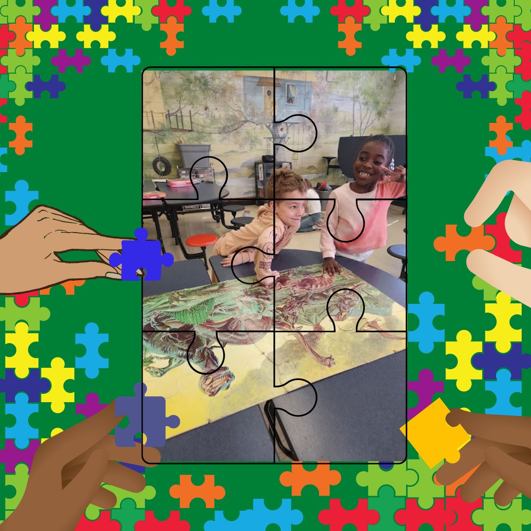 Mt. Olive friends had a great time in Puzzle Club! Students worked on patience, motor skills, and spatial awareness. We love calm puzzle days. #shadesofdevelopment #puzzleclub #afterschoolalliance #knoxvilleafterschoolprogram #afterschool4all #lightsonafterschool #mtoliveshades