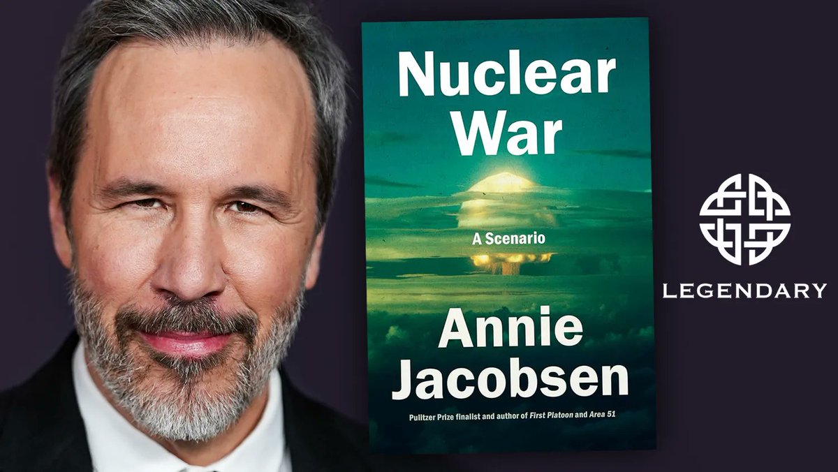 Denis Villeneuve'den bir film daha! Villeneuve, Anni Jacobsen'in ‘Nuclear War: A Scenario’ kitabını beyaz perdeye uyarlayacak. Film, nükleer savaş başladığında yaşanabilecek olayları konu alacak. (Ne izleyeceğiz bilmiyorum ama muhtemelen izlediğimiz en iyi şeylerden biri olacak.)