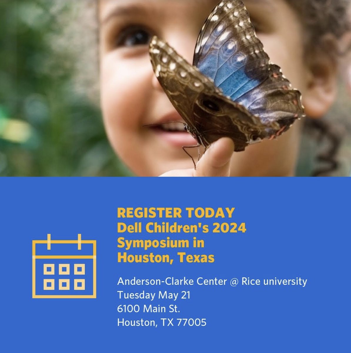 Register Now and join Dell Children's at the 2024 Symposium Growing Excellence in Pediatric Care in Houston, TX to learn more about how our teams deliver the Dell Childrens' Difference everyday! Registration for the event is linked here: ascn.io/6012wELOM