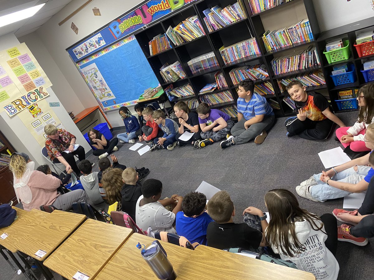 Once upon a time… 
I was invited to listen to Mrs. Gray’s third-grade authors as they shared their Fairy Tales.
… and we all lived happily ever after! 
@nasdborough #kkidsthrive #kkidsinspire