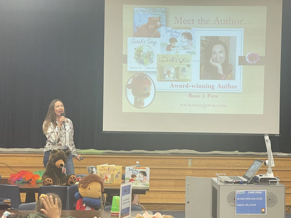 NISD_OttLibrary (@nisd_ottlibrary) on Twitter photo Ott 1st & 2nd graders enjoyed a visit from author Rosie Pova who had a wonderful presentation about writing, creativity & perseverance. The students love her books. #OttLevelUp <a href="/NISDOtt/">Ott Elementary</a> <a href="/PrincipalBueno/">Madeline Bueno</a> <a href="/adelagarza07/">Alyssa Delagarza</a> <a href="/NISDLib/">NISDLibraryServices</a> <a href="/RosiePOV/">Rosie J. Pova 💫 Pre-order SALLY'S MUSICAL TALE 🐍</a> Ott 1st & 2nd graders enjoyed a visit from author Rosie Pova who had a wonderful presentation about writing, creativity & perseverance. The students love her books. #OttLevelUp <a href="/NISDOtt/">Ott Elementary</a> <a href="/PrincipalBueno/">Madeline Bueno</a> <a href="/adelagarza07/">Alyssa Delagarza</a> <a href="/NISDLib/">NISDLibraryServices</a> <a href="/RosiePOV/">Rosie J. Pova 💫 Pre-order SALLY'S MUSICAL TALE 🐍</a>