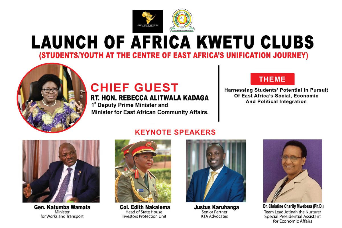 You'll most welcome to the Africa Kwetu Clubs' Launch. It's already on. @EmmaKwesiga3 @RebeccaKadagaUG @edthnaka @GenWamala @EricKiiza2