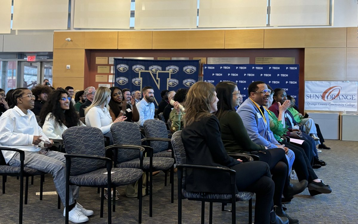 drkrisyoung's tweet image. Last night we celebrated the 10th anniversary of @newburgh_ptech, the trendsetting collaboration of @SUNY_Orange @NorthNfa & @IBM. To 98% HS graduation, dozens & dozens of AAS degrees, and 110 more years!